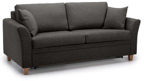 Antracytowa rozkładana sofa Scandic Sonia