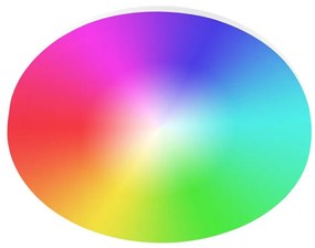 iGET 75020903 - LED RGBW ściemnialna oprawa sufitowa do łazienki LED/15W/230V IP54 biała Wi-Fi