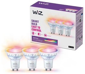 ZESTAW 3x Ściemniana żarówka LED RGBW PAR16 GU10/4,7W/230V 2200-6500K Wi-Fi - WiZ