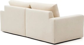 Beżowa sofa z tkaniny szenilowej 220 cm Alea – Kave Home