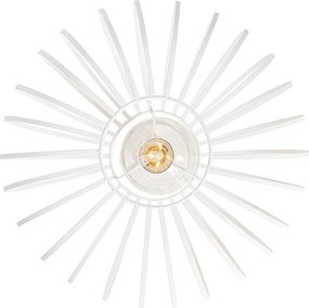 Designerska lampa sufitowa biała 39 cm - Johanna