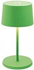 Lampa stołowa LED Olivia Pro Mini z możliwością ładowania i ściemniania w kolorze zielonego jabłka