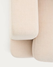 Beżowa sofa z tkaniny szenilowej 300 cm Gala – Kave Home