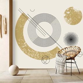 Fototapeta - Abstrakcja w kółka (196x136 cm)