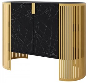 Komoda nowoczesna Zinzit Złoty