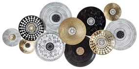 Ozdoba ścienna DECO, designerska, wzór etniczny, dekoracja na ścianę, 134 x 68 cm