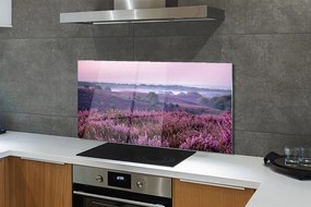 Szklany Panel Natura: Pole Wrzosów