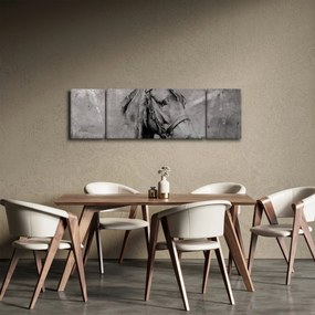 Obraz - Portret konia (170x50 cm)