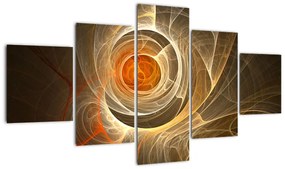 Obraz abstrakcji (125x70 cm)