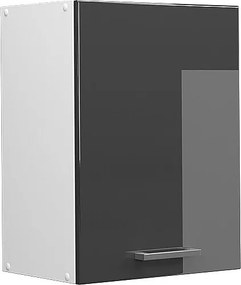 Szafka ścienna antracyt wysoki połysk 45x31x60 r-line