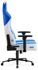 Materiałowy fotel gamingowy Diablo X-Player 2.0 Normal Size, Frost White
