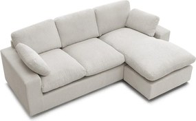 Beżowy sztruksowy narożnik Belair – Bobochic Paris