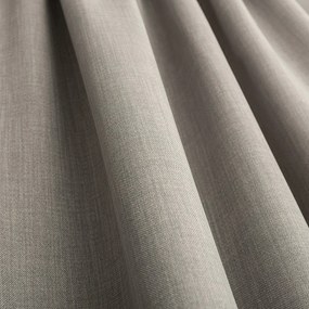 Zasłona zaciemniająca na taśmie marszczącej blackout strukturalny jasny szary 140 x 280 cm 1 szt.