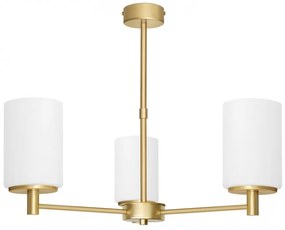 Złoty żyrandol z mosiądzu do małego pokoju KR-S3AU