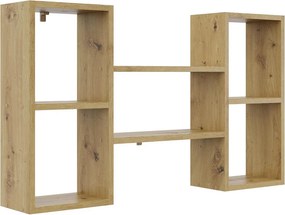 Półka ścienna wisząca w kolorze dąb artisan L6-Z73