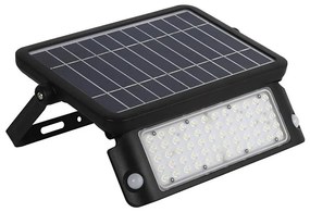 LED solarny reflektor z czujnikiem LED/10W/3,7V 4000K IP65 7200 mAh