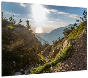 Obraz - Góra Olimp (70x50 cm)