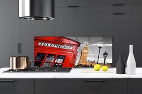 Panel Szklany Kultowa Budka Telefoniczna W Londynie