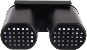 Czarno-biały metalowy ociekacz 41,5x17 cm Deluxe – Orion