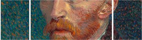Obraz -  Vincent van Gogh, Self-Portrait, reprodukcje (170x50 cm)