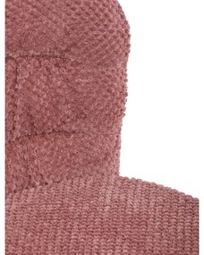 Zestaw krzeseł do jadalni Bouclé CT-W1077 PINK2, 4szt.