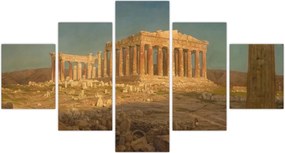 Obraz - Frederic Edwin Church, The Parthenon, reprodukcje (125x70 cm)