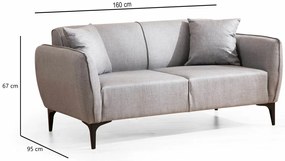 Sofa Belissimo szary