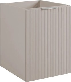 Kaszmirowa łazienkowa szafka jednodrzwiowa 40 cm E1-M30