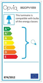 Czarna lampa wisząca z 3 kloszami Opviq lights Kirpi