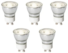 Zestaw 5 ściemnialnych żarówek LED GU10 3,5 cm 4W 275 lm 4000K