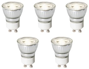 Zestaw 5 ściemnialnych żarówek LED GU10 35mm 4W 230 lm 4000K