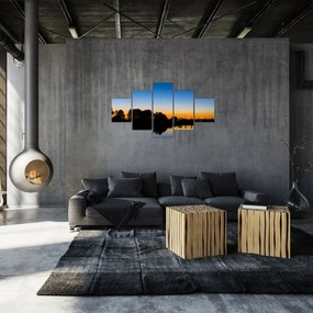 Obraz zachodu słońca (125x70 cm)
