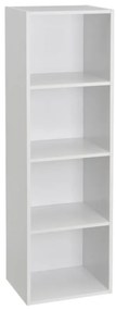 Biały regał 30x106x24 cm Cube – Casa Selección