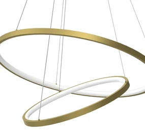 Lampa wisząca HOOP GOLD 51W LED