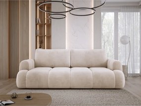 Sofa Kanapa BOMO 3 osobowa z funkcją spania i pojemnikiem w tkaninie SALVADOR 01 WERSAL