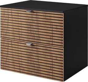 Meble łazienkowe, Czarny Mat, 60 x 57 x 46 cm