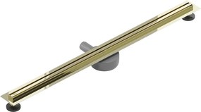 Mexen Flat 360° Slim odpływ liniowy obrotowy 100 cm, złoty - 1541100