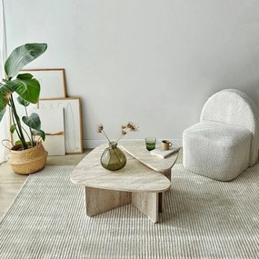 Zestaw stolików konferencyjnych Ballare Travertine, 2 szt.