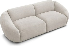 Beżowa sztruksowa sofa 250 cm Tina – Bobochic Paris