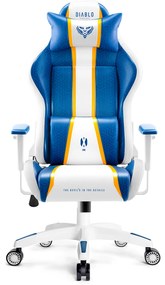 Fotel gamingowy Diablo X-One 2.0 Normal Size, Aqua Blue