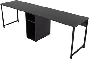 Biurko z matowym wykończeniem 60x240 cm Twin – Kalune Design