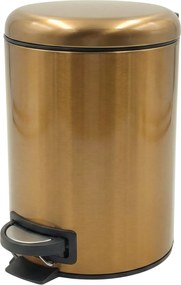 Kosz łazienkowy STEG z wolno opadającą pokrywą, wyciągany pojemnik, 3 l