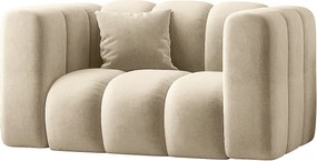 Fotel Grand, tkanina Salvador, Beżowy