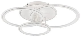 Zuma Line MS238130-WH - LED Ściemn. lampa LUNAR LED/55W/230V 3000-6000K biały +pilot