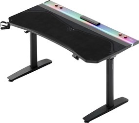 Podkładka ochronna na biurko Diablo X-Forge 140 cm, Burned Black