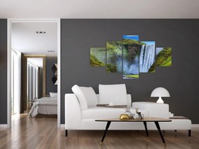Obraz - Wodospad Seljalandsfoss (125x70 cm)