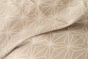 PrzytulneMieszkanie.pl PrzytulneMieszkanie.pl Dwustronna pościel DUO SENSE SANDORA kremowa + poszewka na poduszkę 40x50 cm GRATIS Rozmiar pościeli: 70 x 90 cm | 140 x 200 cm