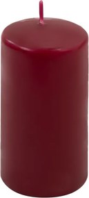 Zestaw świec słupkowych, 11,5 cm, Ø 6 cm, bordowe 18szt