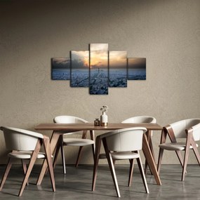 Obraz - Paryż z góry (125x70 cm)
