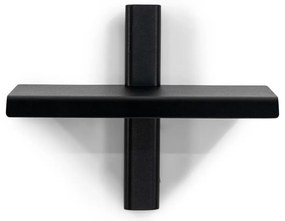 Czarna metalowa półka 28 cm Hola – Spinder Design